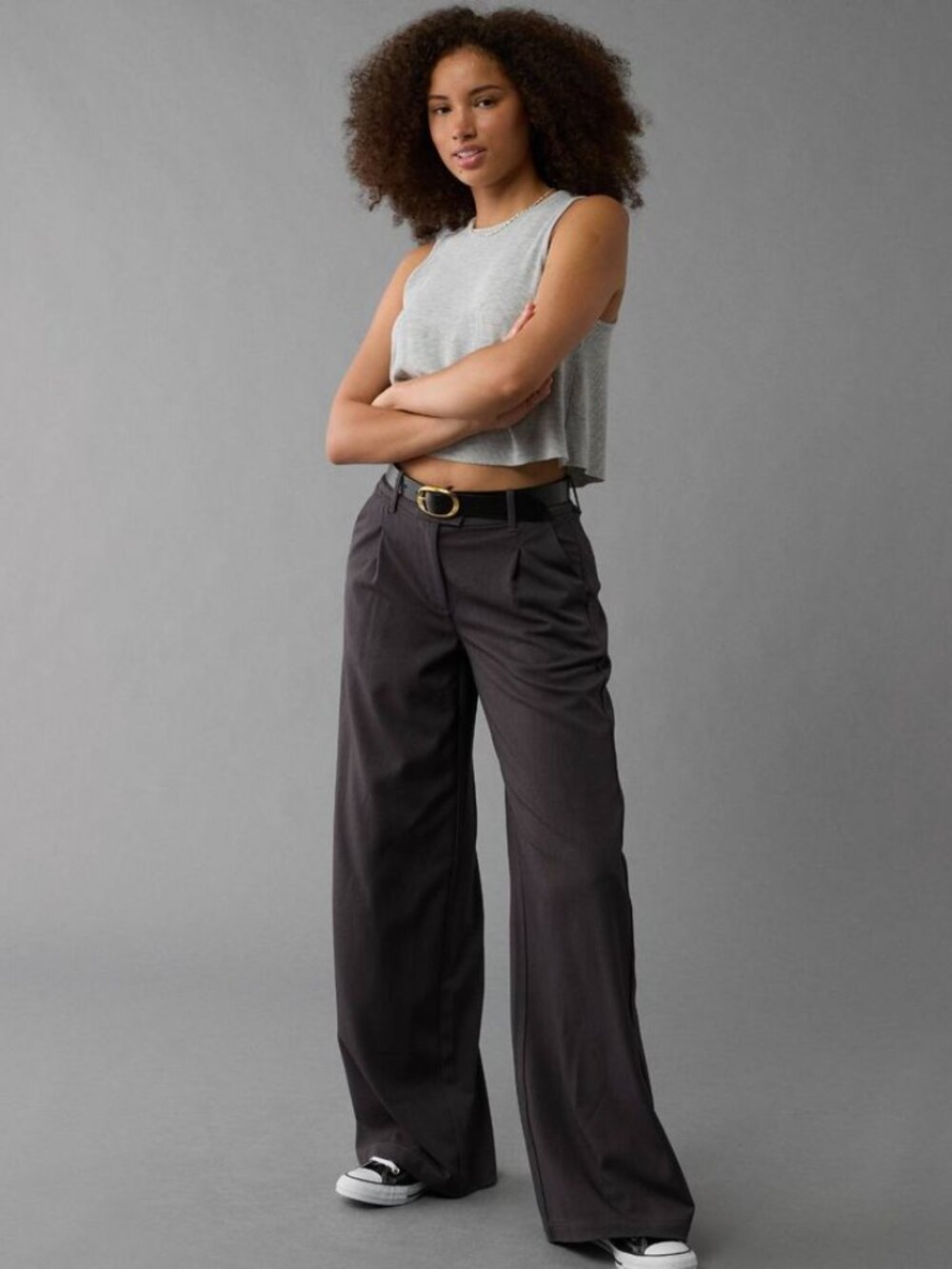 AE Curvy High-Waisted Poppy Trouser 16